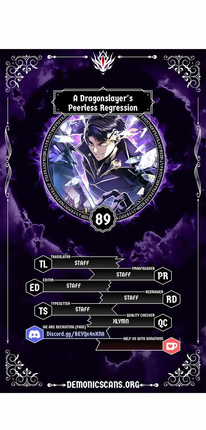 A Dragonslayer's Peerless Regression — Chapter 89 — Page 4