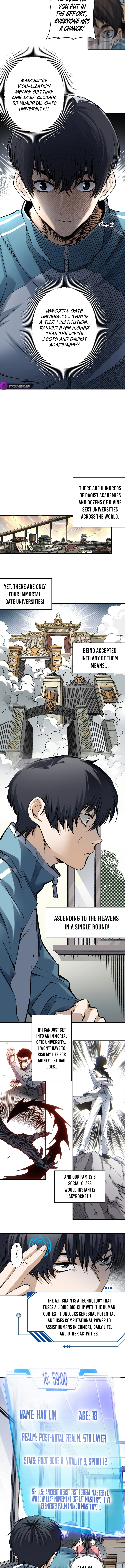 Two Realms: I Have an Ancient Martial Arts World — Chapter 1 — Page 29